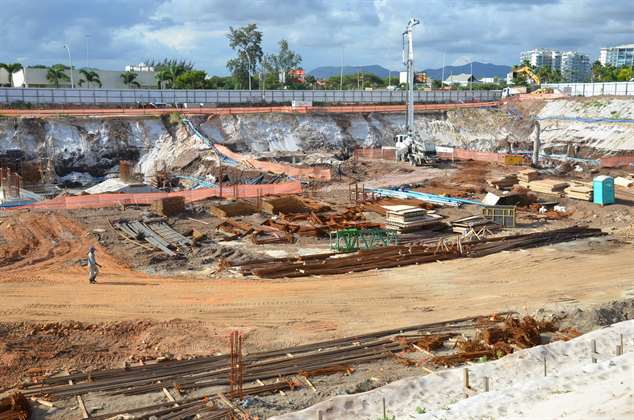 Início das obras | Riserva Golf Vista Mare Residenziale – Apartamento	na  Barra da Tijuca - Rio de Janeiro - Rio de Janeiro